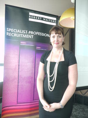 Andrea Ross, managing director for recruitment consultancy Robert Walters for Singapore, Malaysia and Vietnam