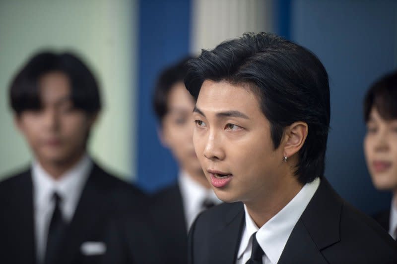 RM released "Come Back to Me," a new song featuring a music video directed by "Beef" creator Lee Sung Jin. File Photo by Bonnie Cash/UPI