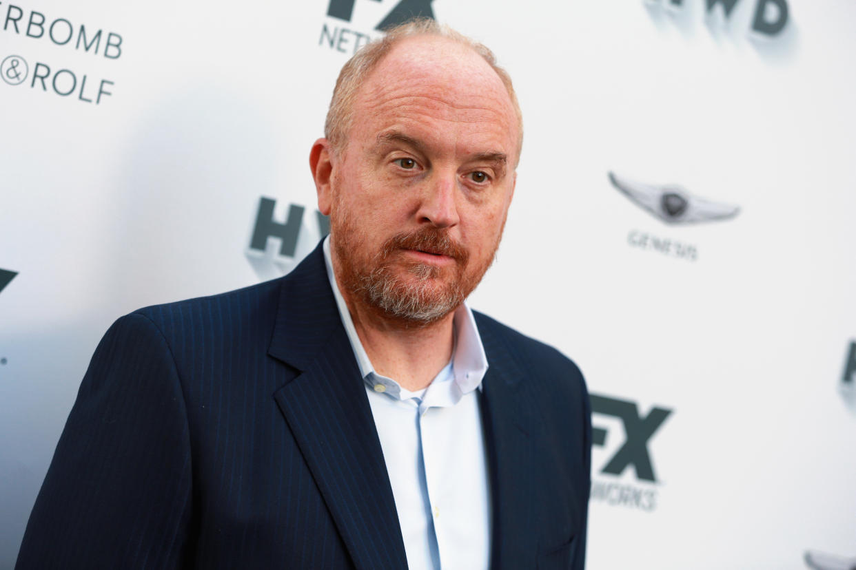 Audio from what is said to be a recent Louis C.K. standup gig has upset the internet because in it, the controversial comedian mocked the teen survivors of the Marjory Stoneman Douglas High School shooting. (Photo: Rich Fury/Getty Images)