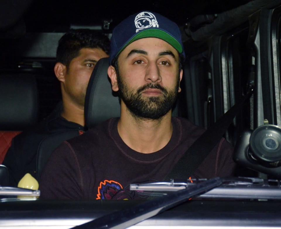 A stern-looking Ranbir Singh. 