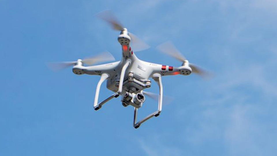 The drones could have caused disaster if they had hit the plane. Source: Getty