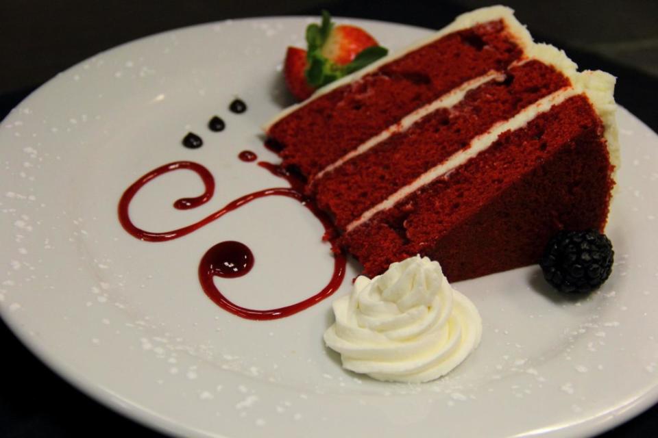 Photo of a red velvet cake from Sin desserts that you'll love