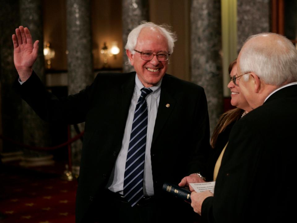 Sen. Bernie Sanders in 2007