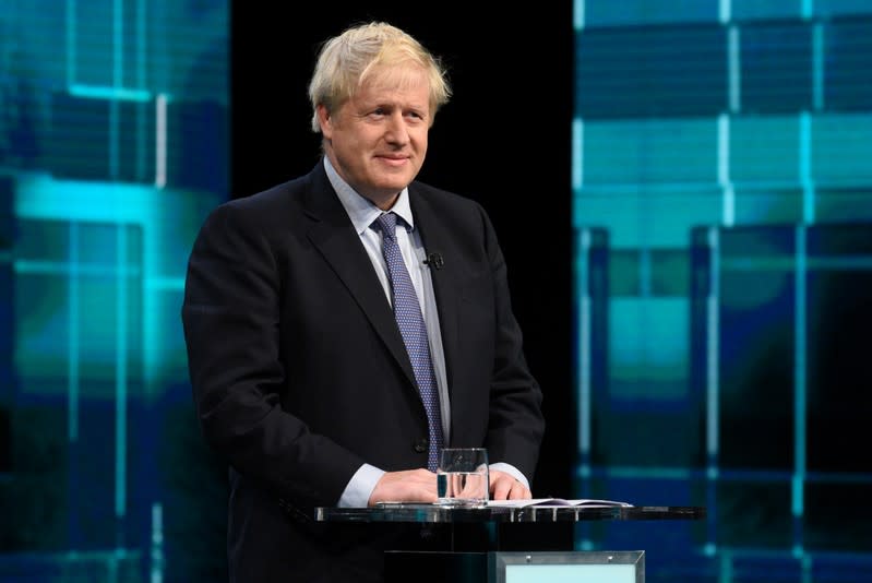 First televised head to head debate between Johnson and Corbyn ahead of election