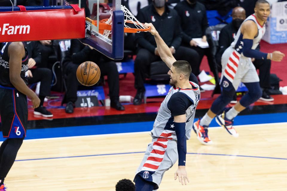 Washington Wizards center Alex Len