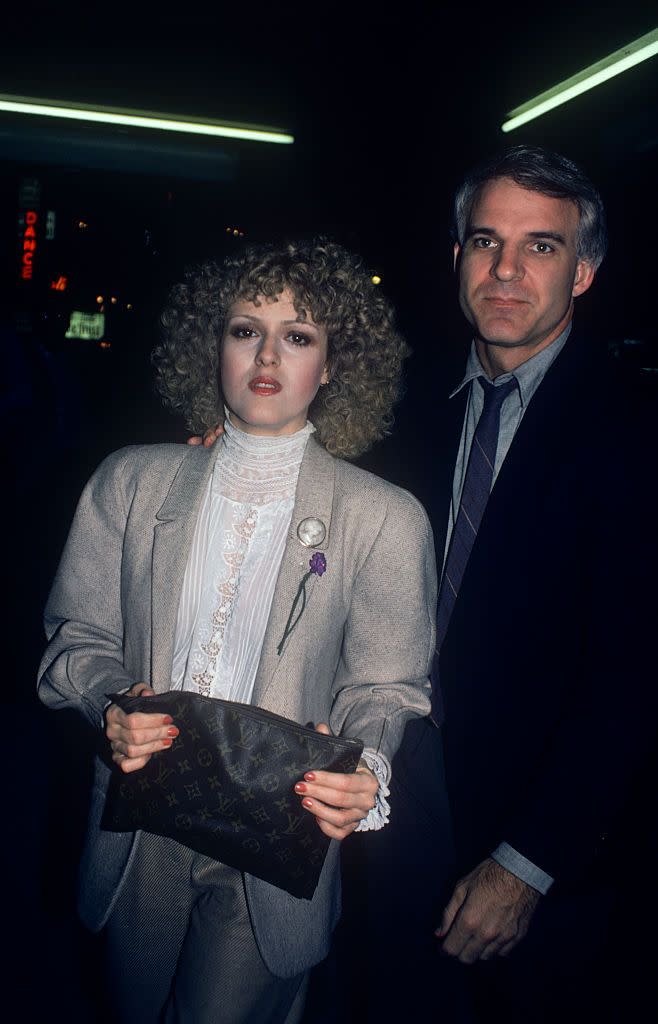 Bernadette Peters and Steve Martin