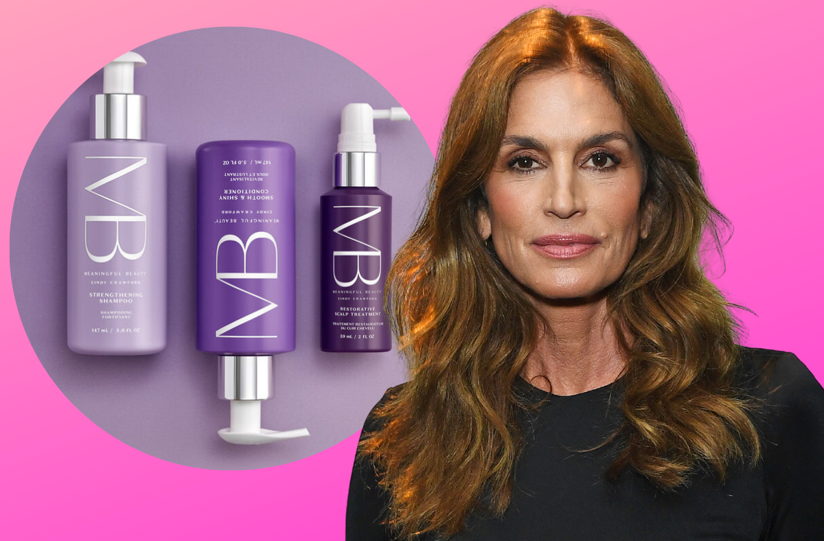 Cindy Crawford's hair-care line Meaningful Beauty is great for thinning hair