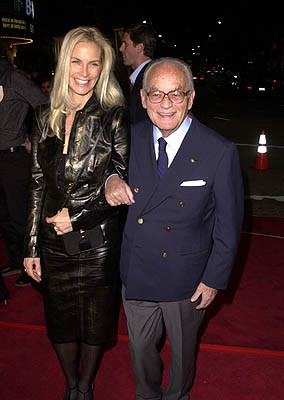 Martha De Laurentiis and Dino De Laurentiis at the Mann Village Theater premiere of MGM's Hannibal