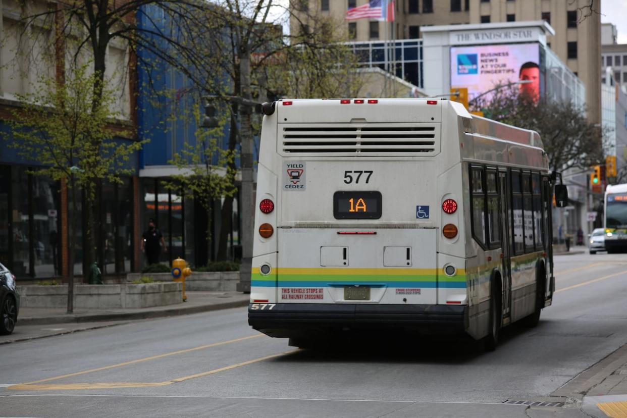 The union representing Transit Windsor workers says members are prepared to strike first thing Monday morning if a deal isn't hammered out. (Sanjay Maru/CBC - image credit)