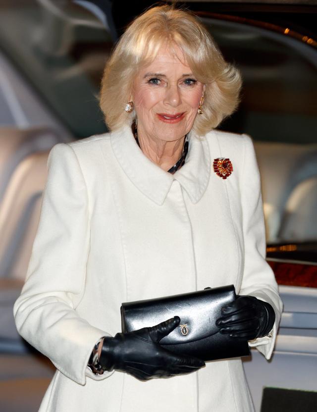 Queen Camilla carries same Charlotte Elizabeth purse as Meghan Markle