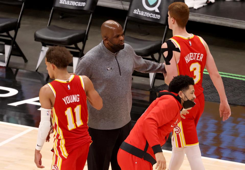 The Hawks have turned their season around since Nate McMillan took over as interim coach. The Hawks are 21-10 since McMillan took the helm on March 1.