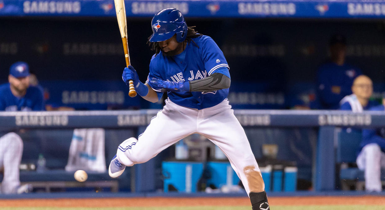 Alen Hanson's time with the Blue Jays was short and not particularly sweet. (Kevin Sousa-USA TODAY Sports)