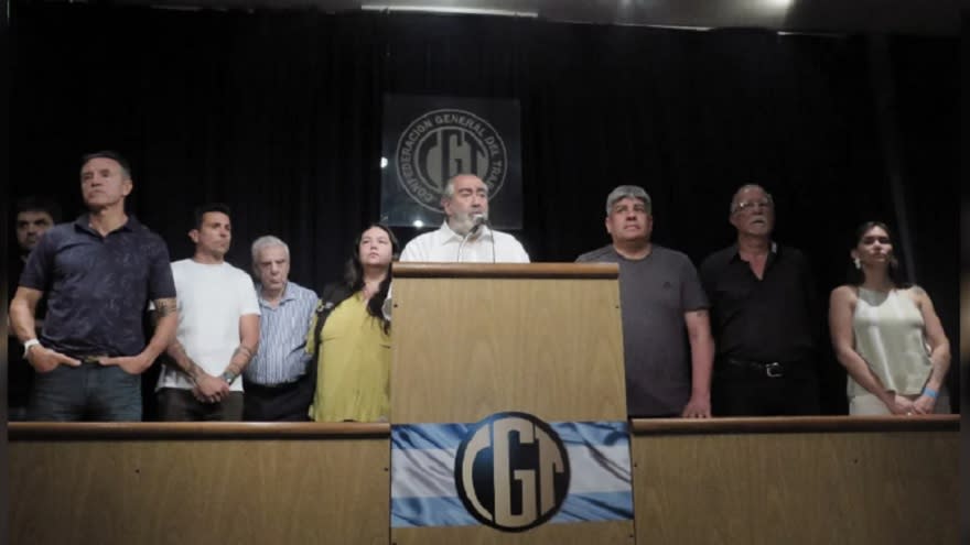 La CGT y demás centrales sindicales