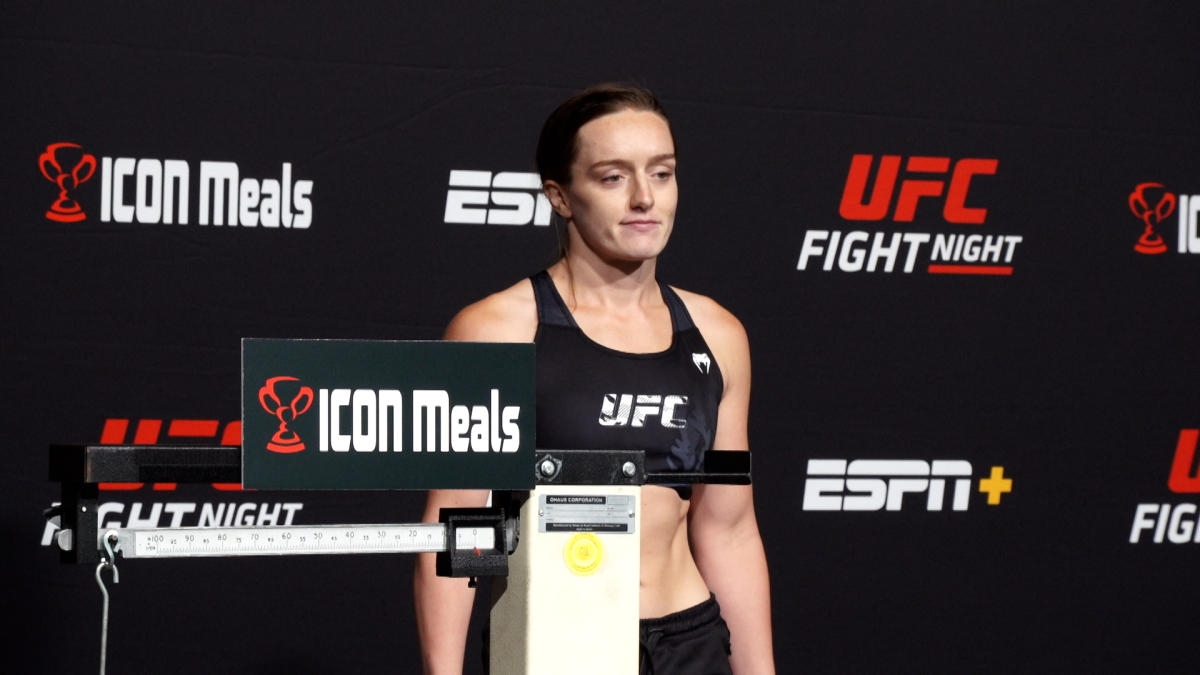 UFC Fight Night 193 weigh-in video: Aspen Ladd overweight in troubling,  drawn-out trip to scale