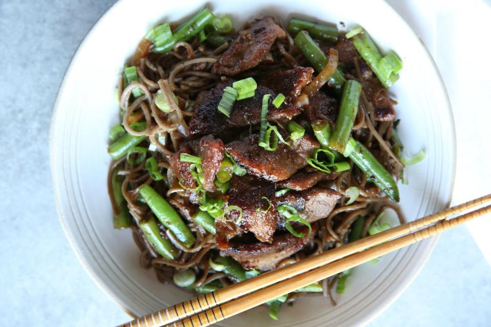 Beef Stir-Fry with Soba Noodles