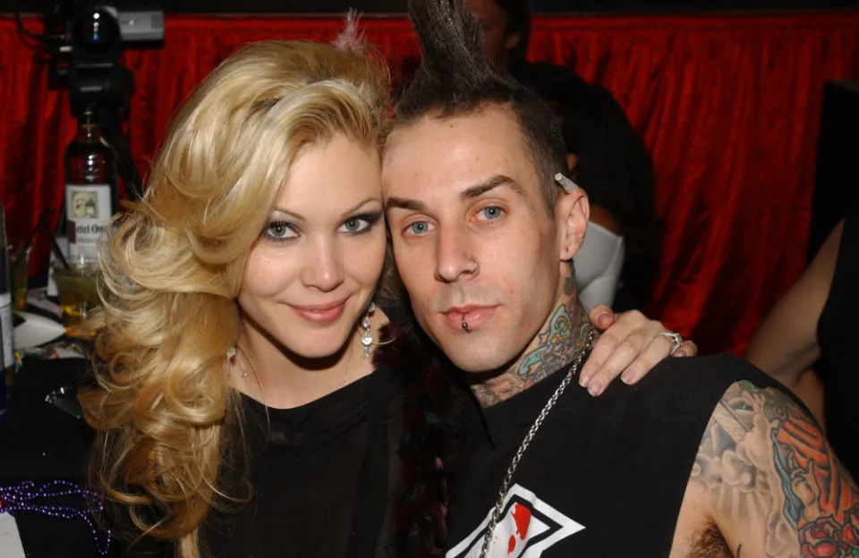 Travis Barker’s ex-wife Shanna Moakler says she saw proof he was plotting to sleep with Kim Kardashian credit:Bang Showbiz