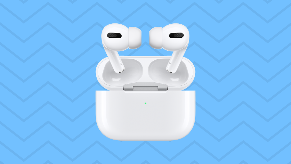 Save 22 percent on these Apple AirPods Pro—all-time lowest price ever! (Photo: Amazon)