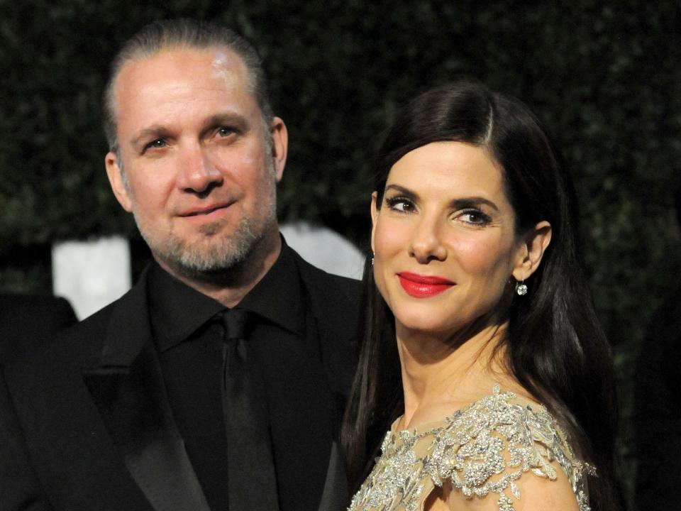 Sandra Bullock and Jesse James