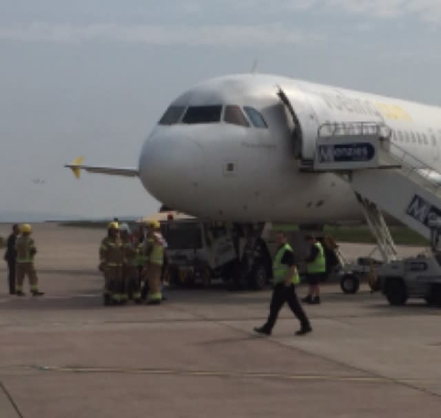 Plane collides with truck while being towed onto runway