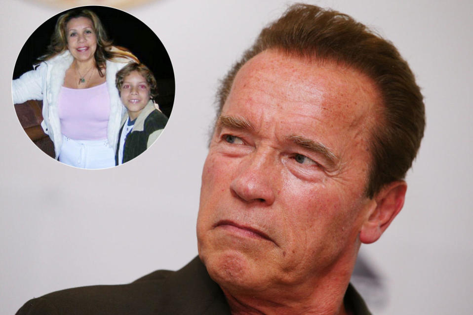 Arnold Schwarzenegger and nanny Mildred “Patty” Beana