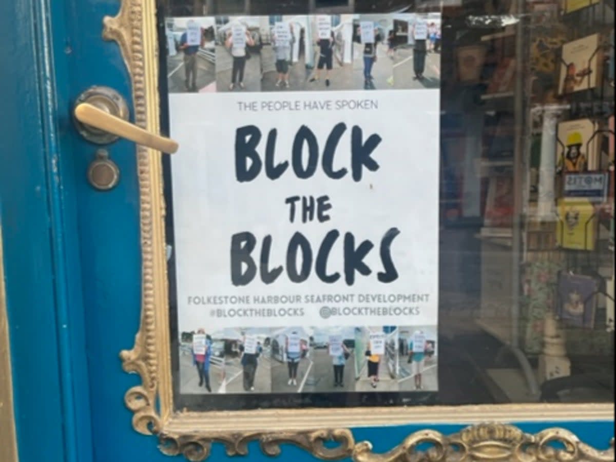 Many independent shops in the town support the Block the Blocks campaign (Joe Middleton)
