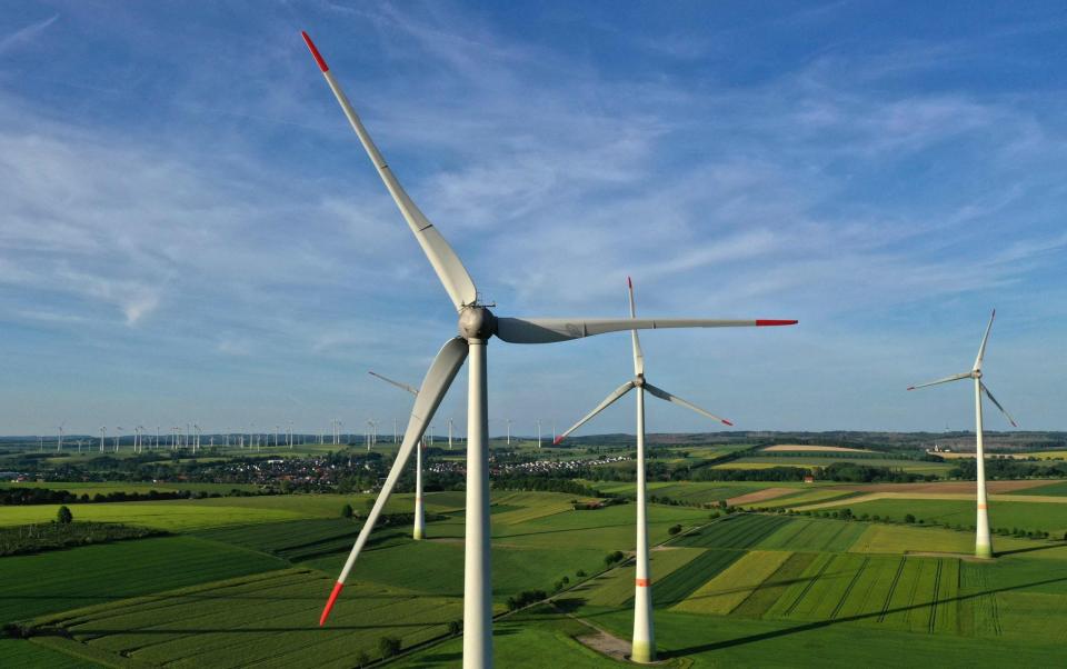 wind turbines - INA FASSBENDER/AFP