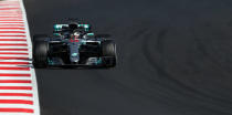 Motor Racing - F1 Formula One - Formula One Test Session - Circuit de Barcelona-Catalunya, Montmelo, Spain - March 9, 2018 - Lewis Hamilton of Mercedes during testing. Picture taken March 9, 2018. REUTERS/Albert Gea