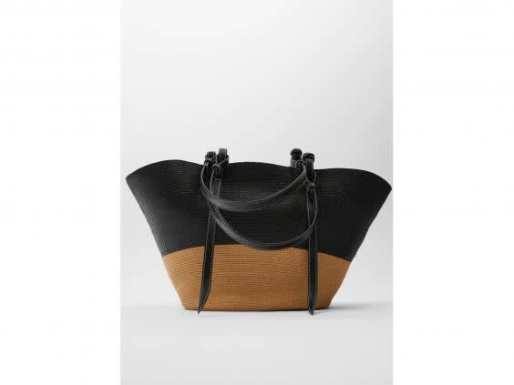 This spacious handbag is ideal if you're forever losing your stuff (Zara)