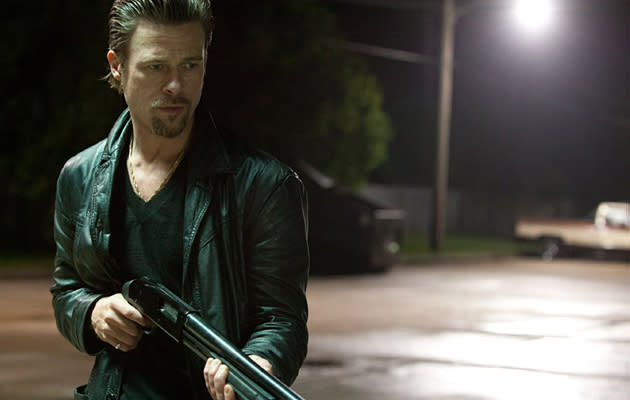 <b>Killing Them Softly (2012) </b><br><br> More facial hair shenanigans here, with Pitt now sporting a goatee for this mob drama (out in cinemas now). What will his stylist come up with next?