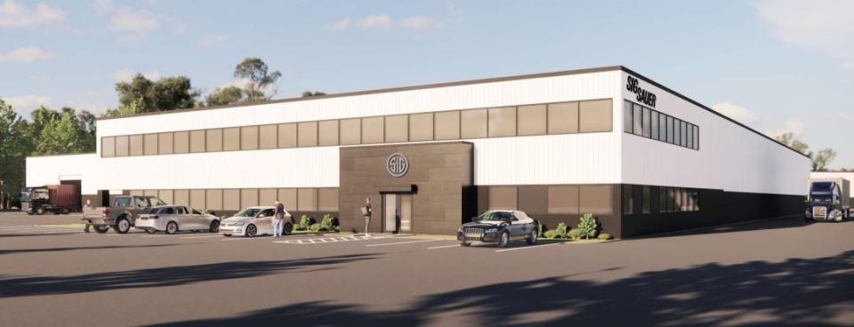 Sig Sauer is preparing to expand its Rochester campus with a new 27,000-square-foot building.