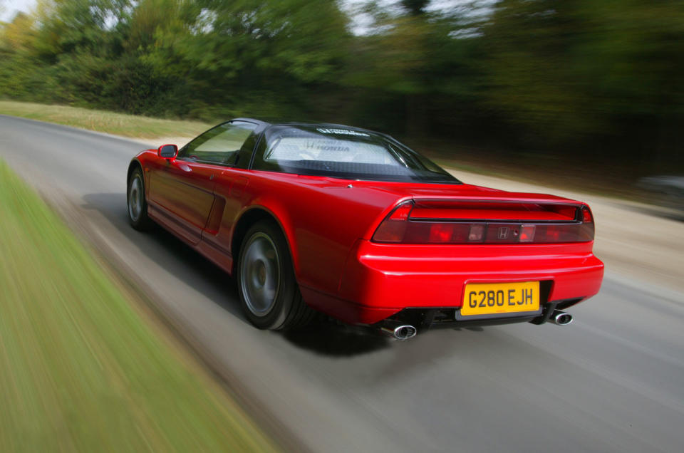 <p>It’s becoming increasingly hard to find original examples of Honda’s mould-breaking NSX, which upturned expectations for reliability, usability and ease of operation when it arrived in 1990. They’re delicate and understated cars but lovely, tactile and sonorous to drive; not overpowered with only a 3.0 V6, but massive on ’90s charm. Expect to pay more for a coupé than a Targa-style model. Avoid the auto at all costs.</p><p>ONE WE FOUND:<strong> 1992 HONDA NSX 66K MILES, £60,000</strong></p>