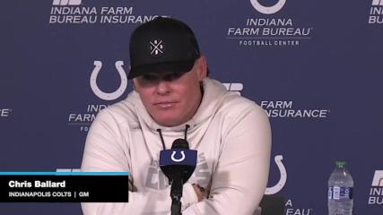 Colts' Ballard: 'There's no perfect player' in the NFL draft