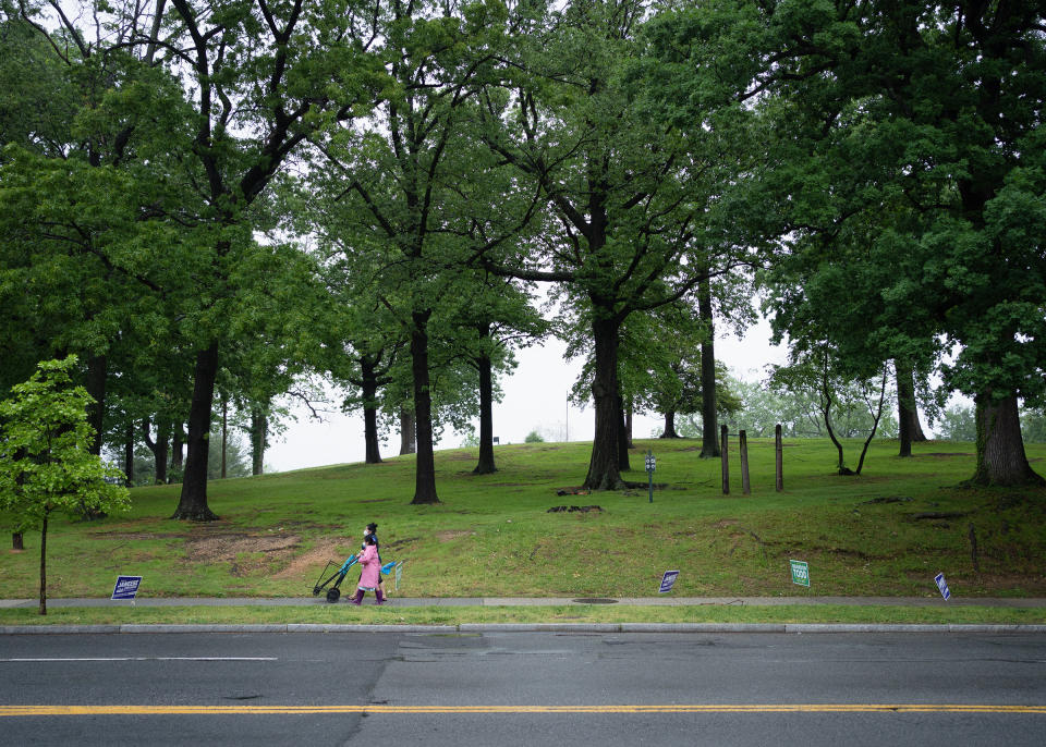 Emery Heights Park on a cloudy day in Washington, D.C., on May 22. | Nate Palmer for TIME