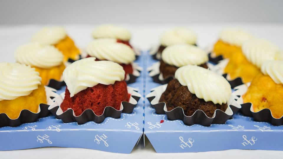 Nothing Bundt Cakes will celebrate opening its 300th location by giving away 300 bundtlets for 300 straight seconds on Tuesday at 3 p.m. at 501 E. Gregory St.