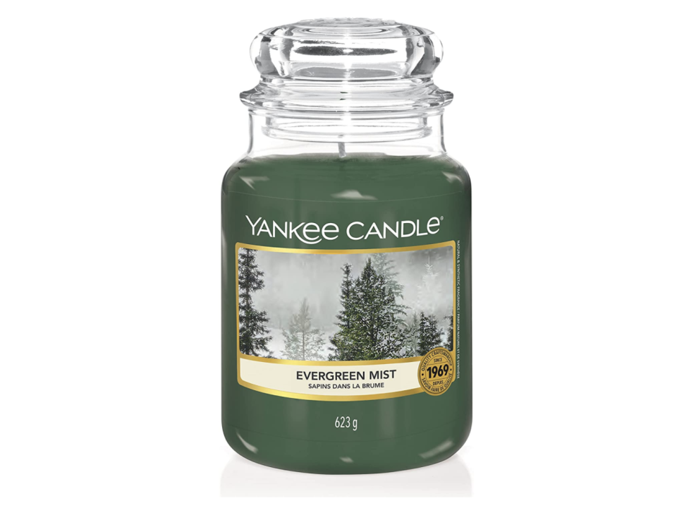 Bougie parfumée Yankee Candle Evergreen Mist