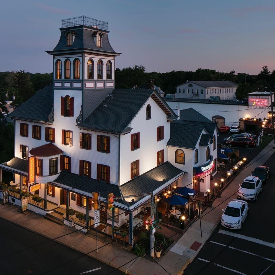 The Washington House Hotel & Restaurant sits at the center of Sellersville's cultural district.