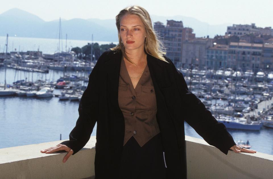 Uma Thurman’s ’90s and early aughts outfits at the Cannes Film Festival prove she was a trailblazer.