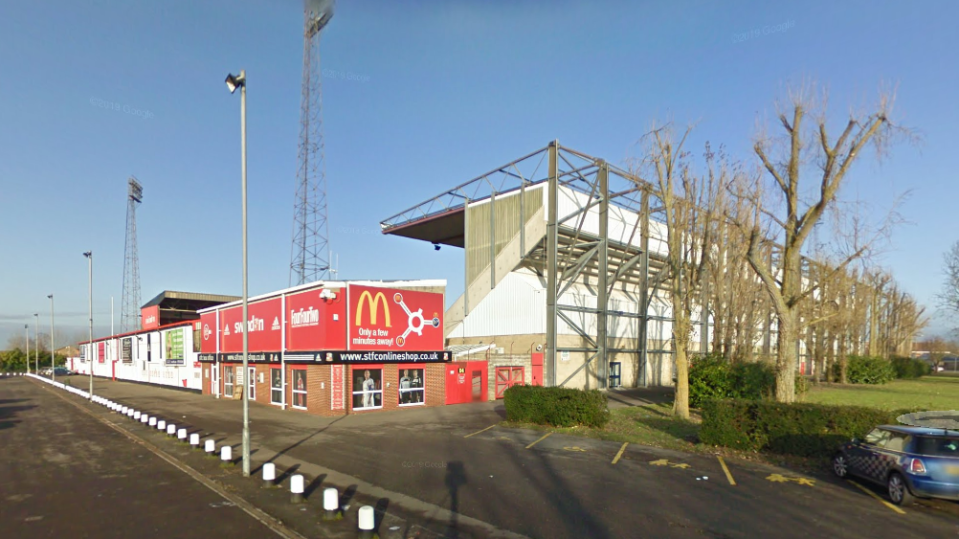 The county ground in Swindon