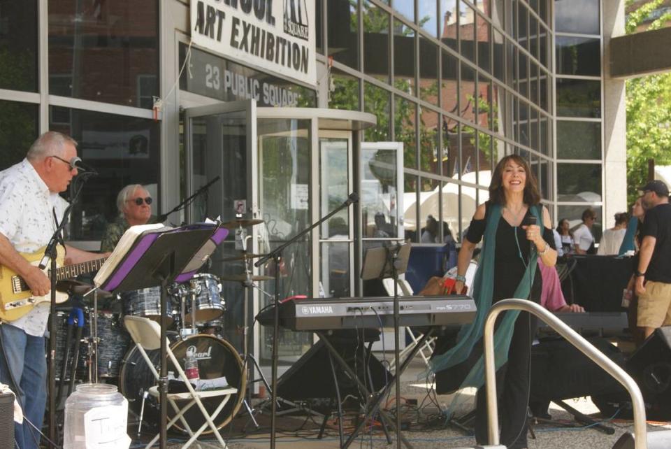 The Anita Rosamond Band performs Saturday at Art on the Square in downtown Belleville.