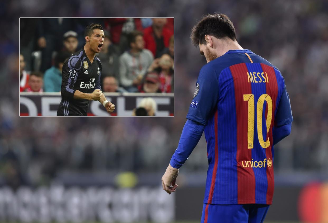Cristiano Ronaldo and Lionel Messi had differing European fortunes
