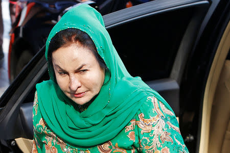 Rosmah Mansor, wife of Malaysia's former Prime Minister Najib Razak, arrives to give a statement to the Malaysian Anti-Corruption Commission (MACC) in Putrajaya, Malaysia September 26, 2018. REUTERS/Lai Seng Sin