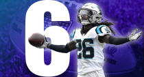 <p>It’s from last week but it should be repeated as often as possible: The story of Panthers defensive end Efe Obada is the best in the NFL this year. (Donte Jackson) </p>