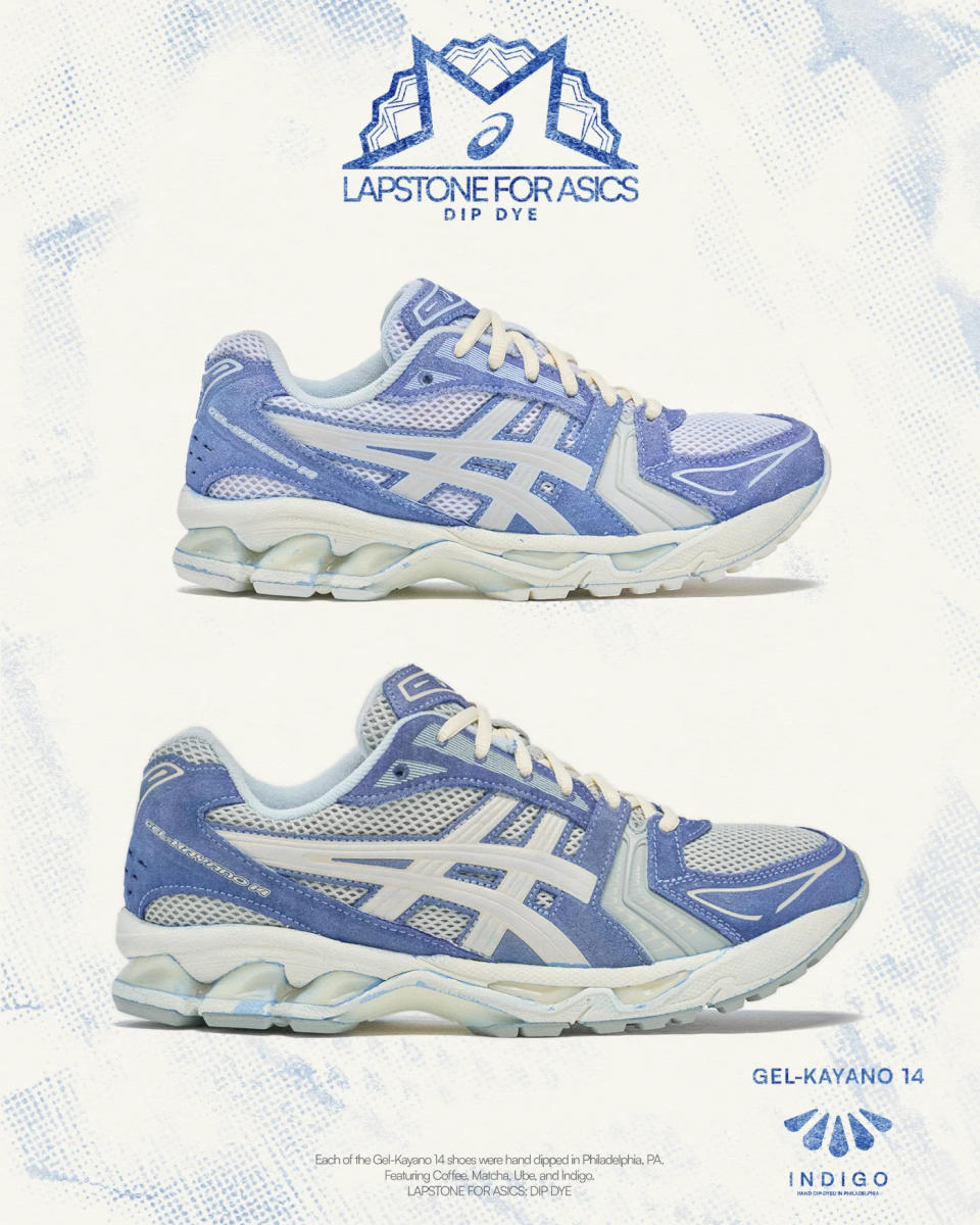 Lapstone & Hammer Asics Gel-Kayano 14 Dip-Dye Indigo