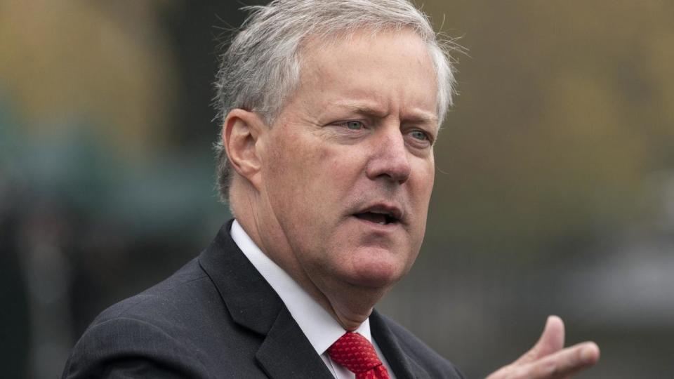 Former Trump chief of staff Mark Meadows