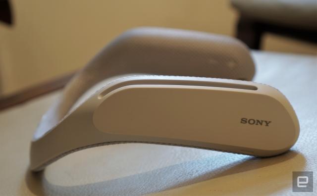 Sony's baffling wearable speaker heads to the US