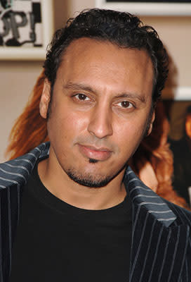 Aasif Mandvi at the Hollywood premiere of Warner Bros. Pictures' Music and Lyrics