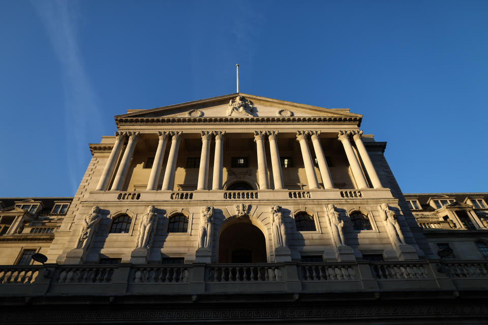 The Bank of England has kept UK interest rates unchanged. Photographer: Simon Dawson/Bloomberg