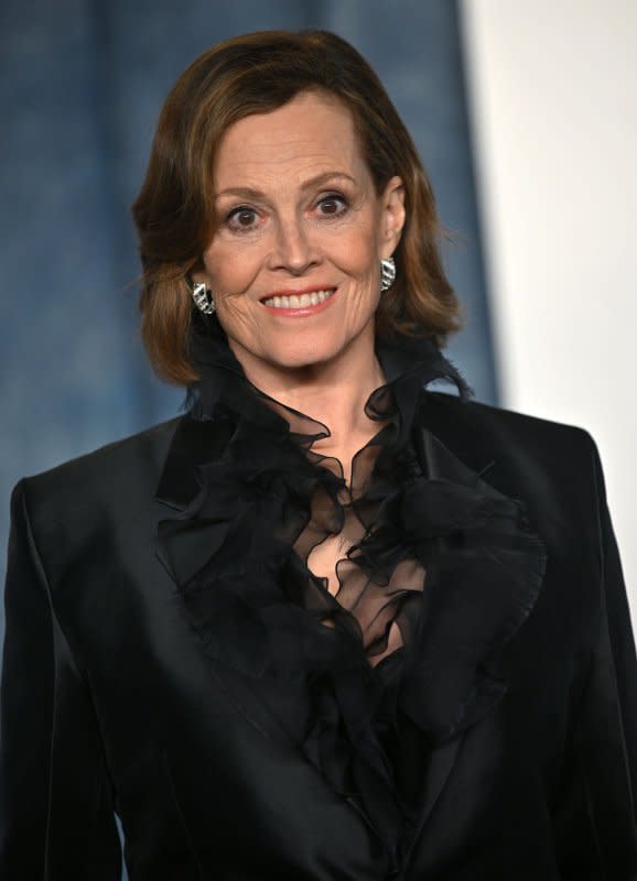 Sigourney Weaver is set to be honored at this summer's Venice Film Festival. File Photo by Chris Chew/UPI