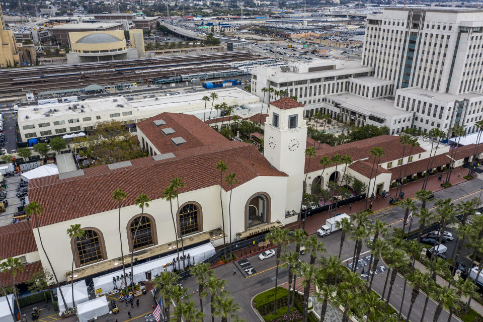 Los Angeles, CA, Thursday, April 22, 2021 - Union Station, site of the 93rd Academy Awards. Robert Gauthier/Los Angeles Times via Getty Images)