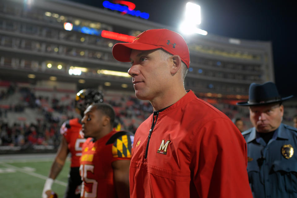 The hiring of DJ Durkin with the Atlanta Falcons came under immediate scrutiny. (Getty) 